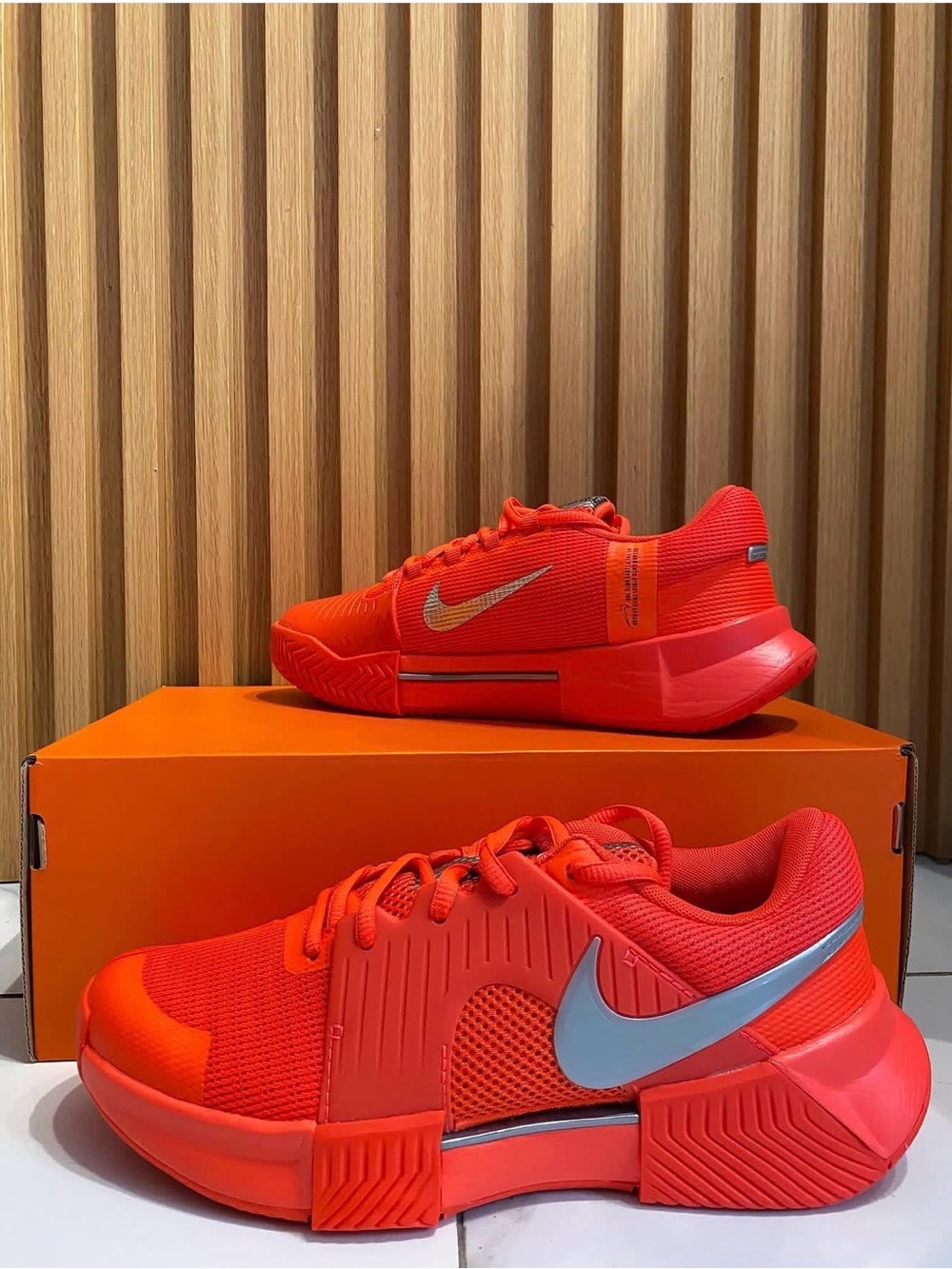 Nike Zoom GP Challenge 1 Premium - Bright Crimson / Silver W 10 M